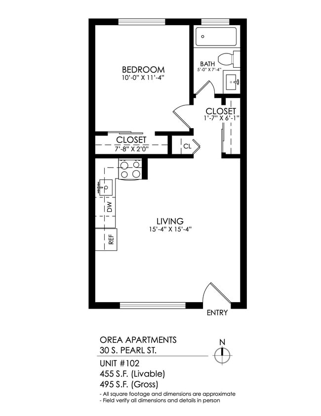 Floorplan - Orea Apartments