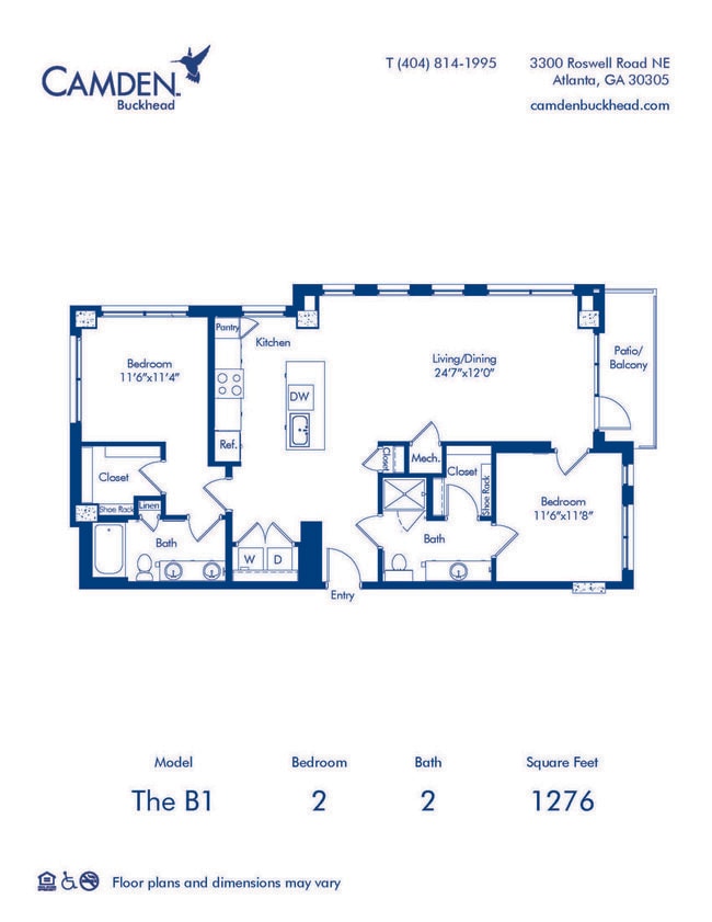 Floorplan - Camden Buckhead