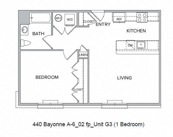 Floorplan - City Line Bayonne