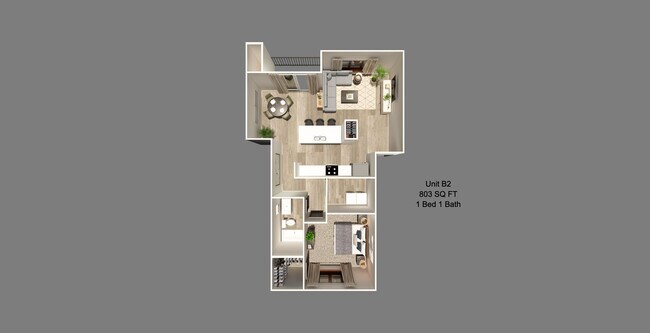 Floorplan - Nisqually Landing Apartments