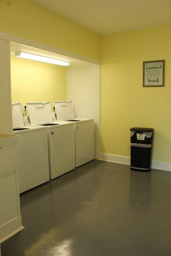 There is a free laundry room steps from your studio. - 3813 Gallatin Pike