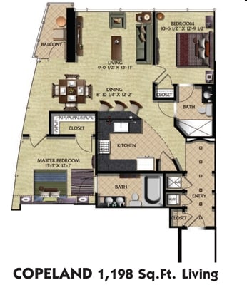 2BR/2BA - 101 Eola Condominiums