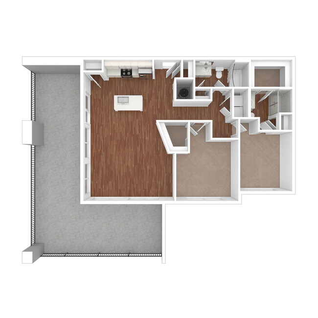 Floorplan - Mercer Atlanta - Student Living