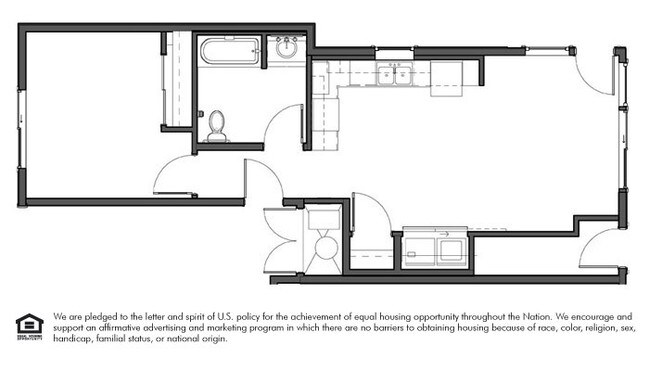 Unit Type 1.1A - Aria Apartments