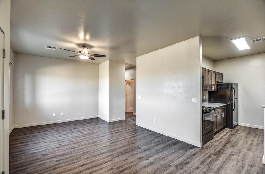 View from front door into the apartment - 230 N Winchester Rd