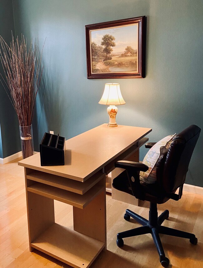 There is dedicated office space. - 2408 Main St