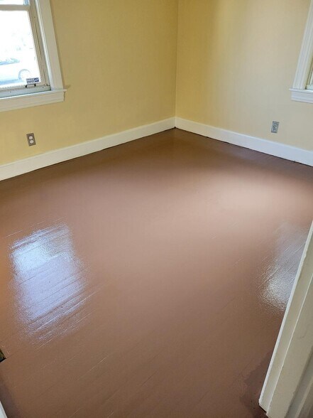 Bedroom #2 floors refinished - 1776 Dixdale Ave