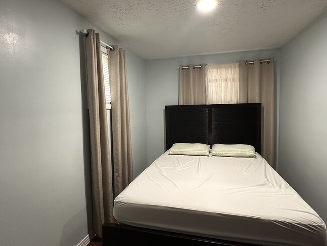 No bed in the room, renter provides bed. - 4622 E Shawnee Rd