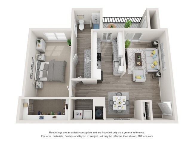 Floorplan - Park Edge Apartments