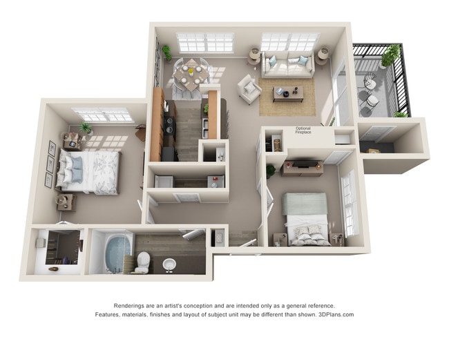 Floorplan - TalaVera Apartments