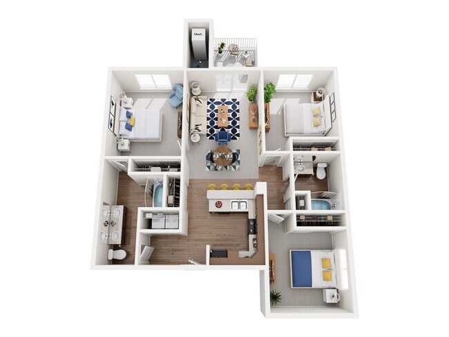 Floorplan - Regency Apartment Homes