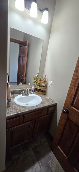 Downstairs Half Bath off of Main Entry - 8413 W 53rd St
