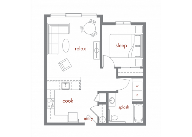 Floorplan - Tivalli Apartments