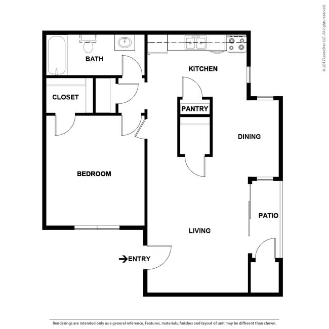 Floorplan - Windbury Apartments