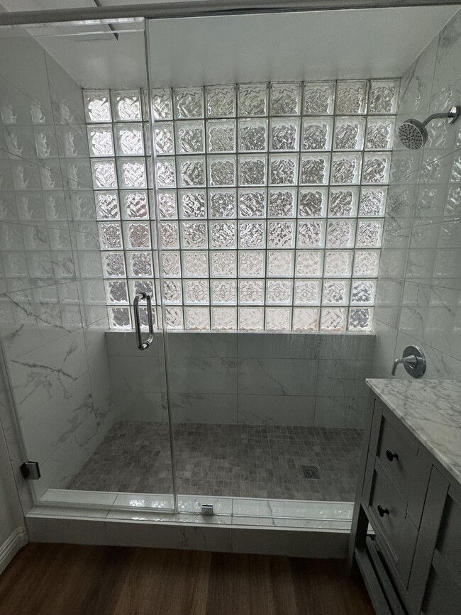 Primary shower - 11917 Laurelwood Dr