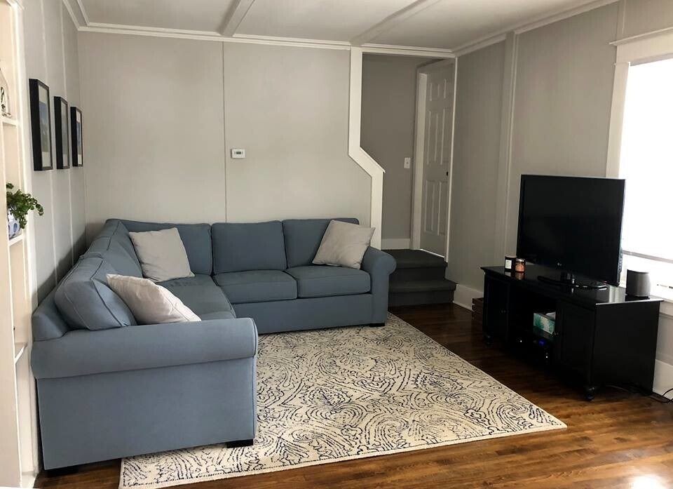 Living room with fresh paint! - 955 Gotham Street