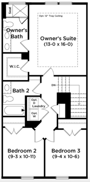 3rd Floor - Floor Plan - 3232 Drift St
