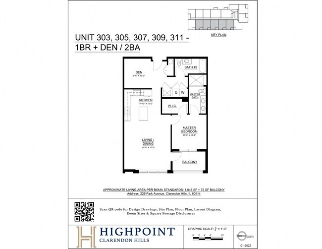 Floorplan - HIGHPOINT Clarendon Hills