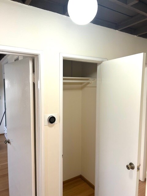 Hallway closet. - 5262 Willowcrest Ave
