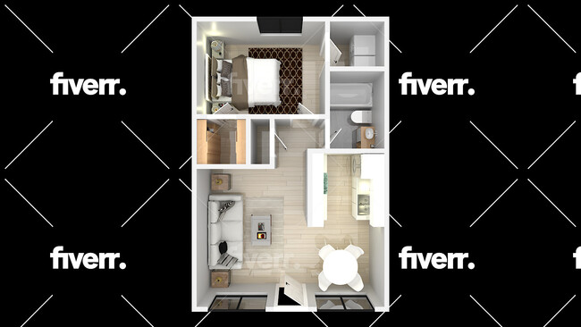 Floorplan - Tuscan Springs Apartments