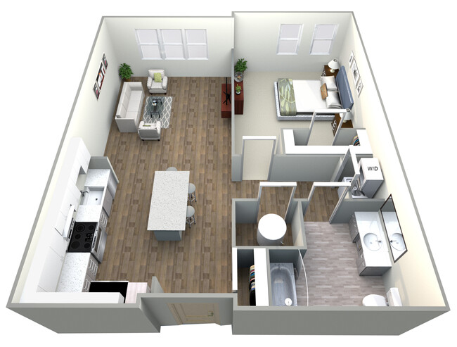 Floorplan - The Huntington