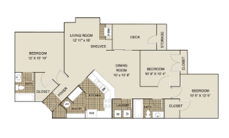 C1 - 3 Bed 2 Bath - Rise Avalon