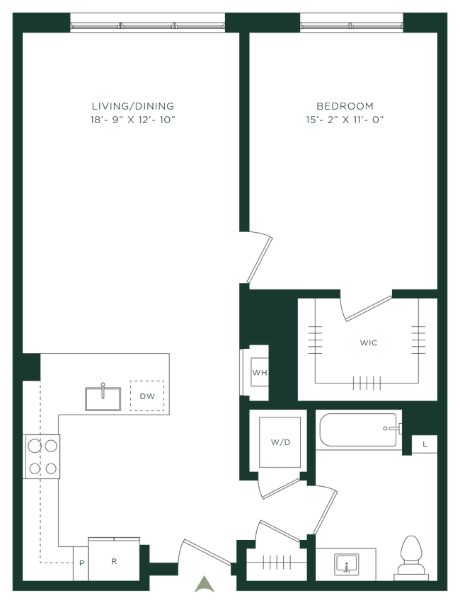 Floorplan - The Pearl at Station Bay