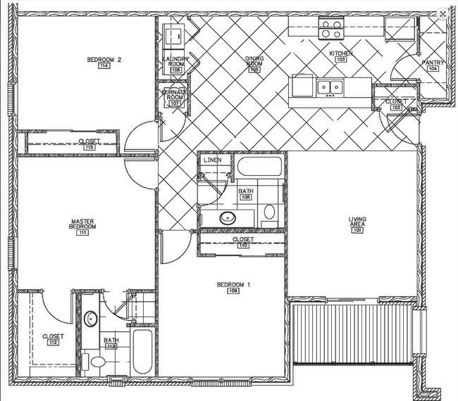 3BR/2BA Upper - Heatherwood Apartments