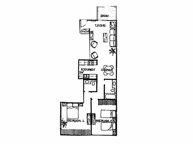 2BR/1.5BA - Modern Studio, 1 & 2 Bedroom Apartments in La Mesa Near Lake Murray