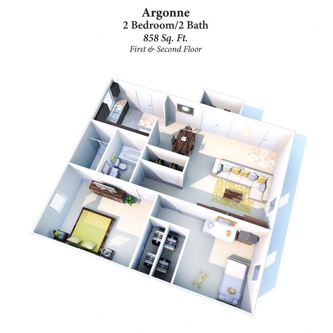 Floorplan - Forest Park Apartments