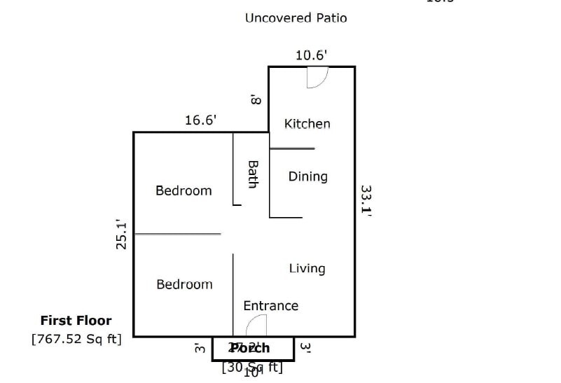 Home Layout - 1346 W 222nd St
