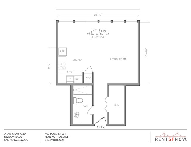 Floorplan - 642 Alvarado