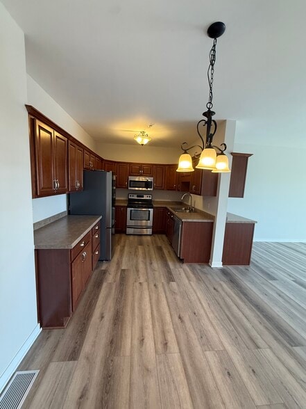 large open concept kitchen/dining area - 3540 Library Dr