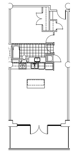 1BR/1BA - Chesapeake Lofts