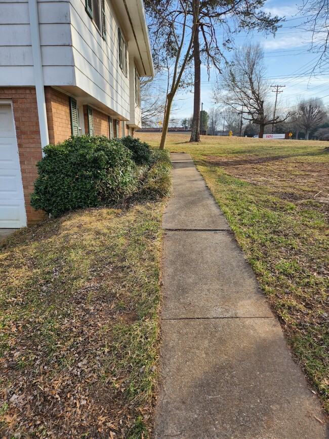 Side view of front of house - 400 Section House Rd