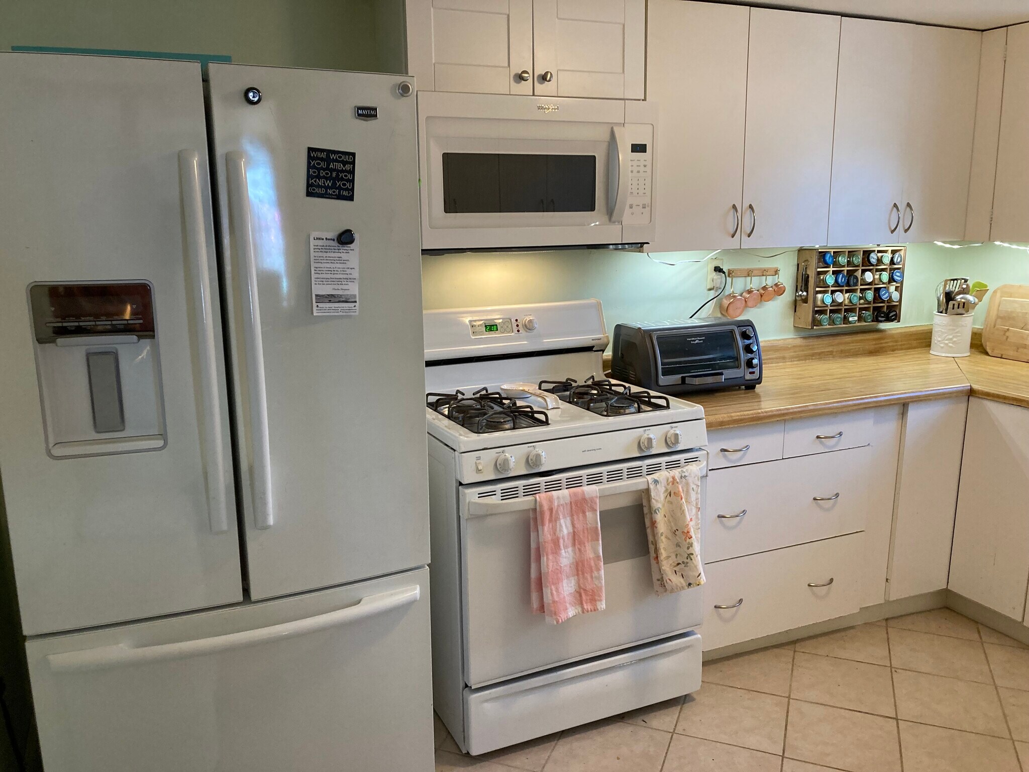 Fridge and Gas Stove - 396 Main St