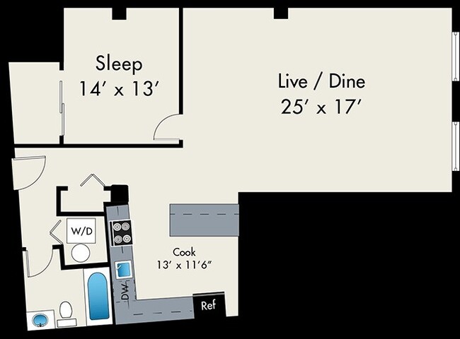 Floorplan - The Lofts at Gin Alley