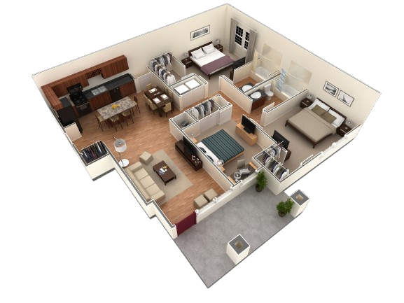 Floorplan - Springs at Egan Drive