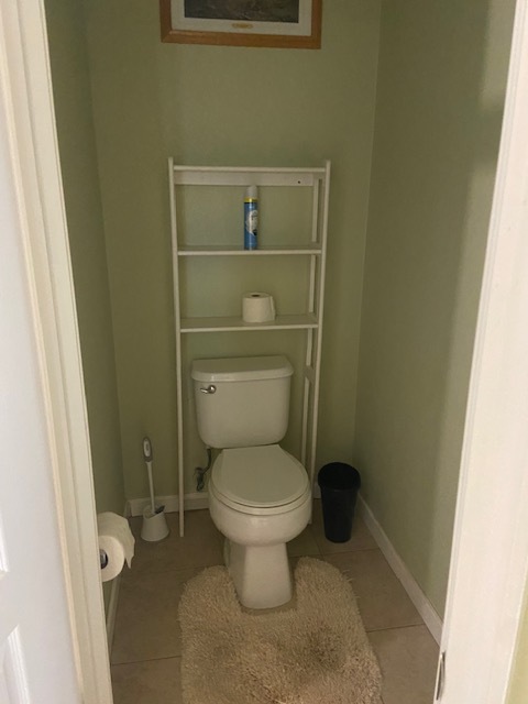 toilet with door - 8113 Laguna Brook Way