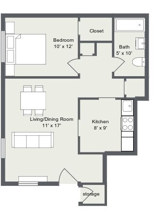 Floorplan - Sandalwood Apartments