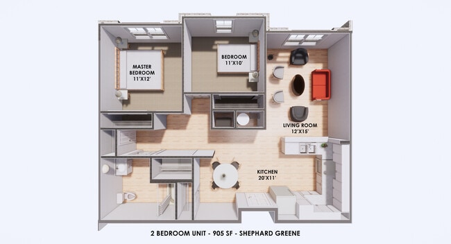 Floorplan - Shepard Greene Senior Living