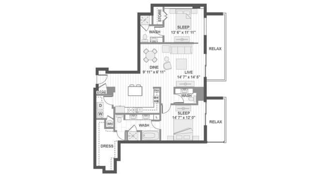 Floorplan - 1400HiLine