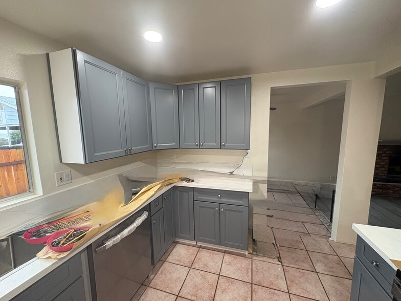 Up a little and slightly right the rest of the new cabinets and access to the kitchen exit - 23162 Smith Rd