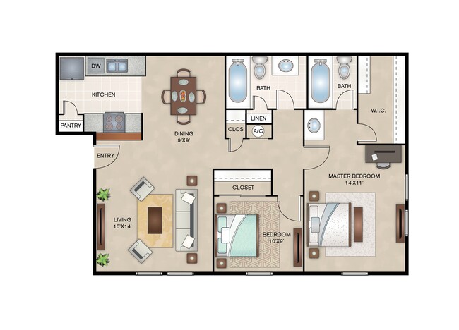 Floorplan - Arbors Of Cleburne