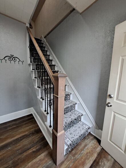 Stairs to 2nd floor - 707 State Street