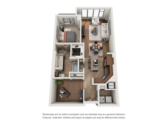 Floorplan - The Ashton at Judiciary Square