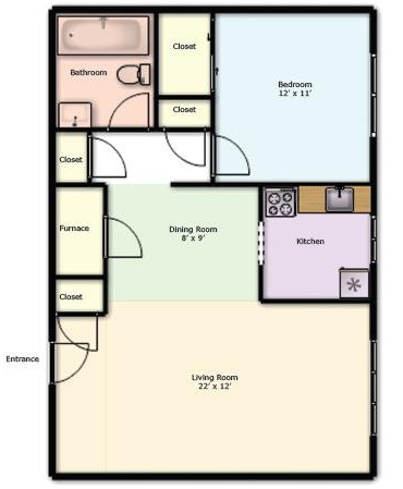 1BR/1BA - Belvoir Center