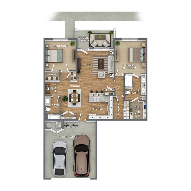 Floorplan - Grand Villas of Clayton