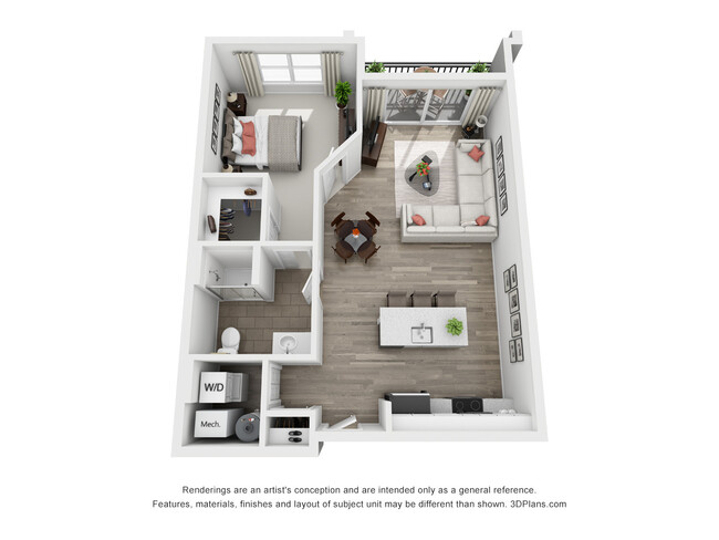 Floorplan - Excelsior Park Apartments