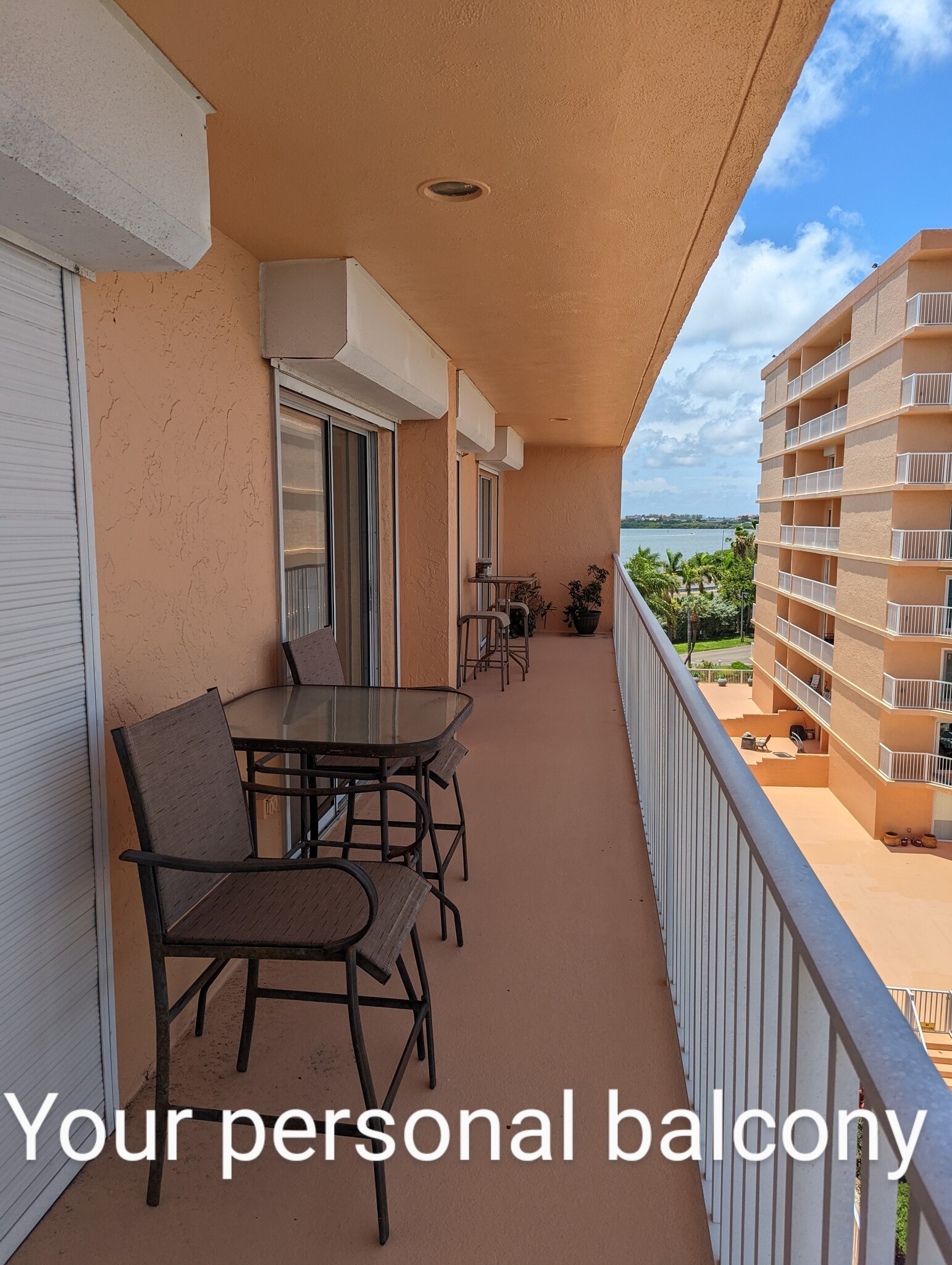 Private balcony - 7432 Sunshine Skyway Ln S